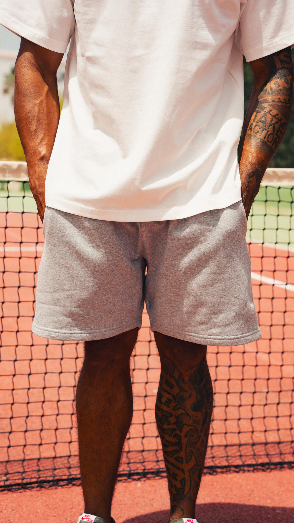 Crudo Grey Shorts