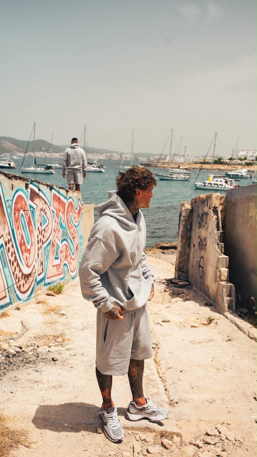 Crudo Grey Hoodie